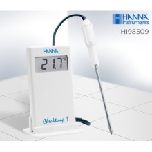 Checktemp®1 water resistant digital thermometer with stainless steel penetration probe and 3.3’ silicone cable °C/°F